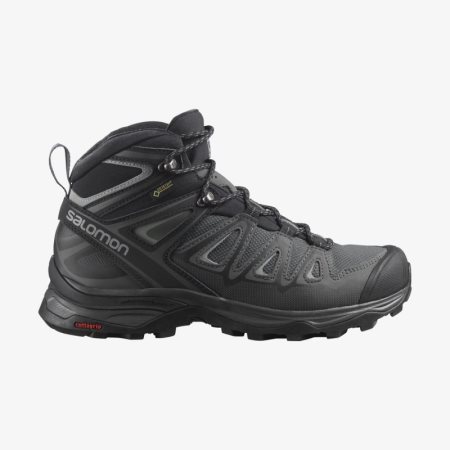 Salomon X ULTRA 3 MID GORE-TEX Womens Hiking Boots Black | Salomon South Africa